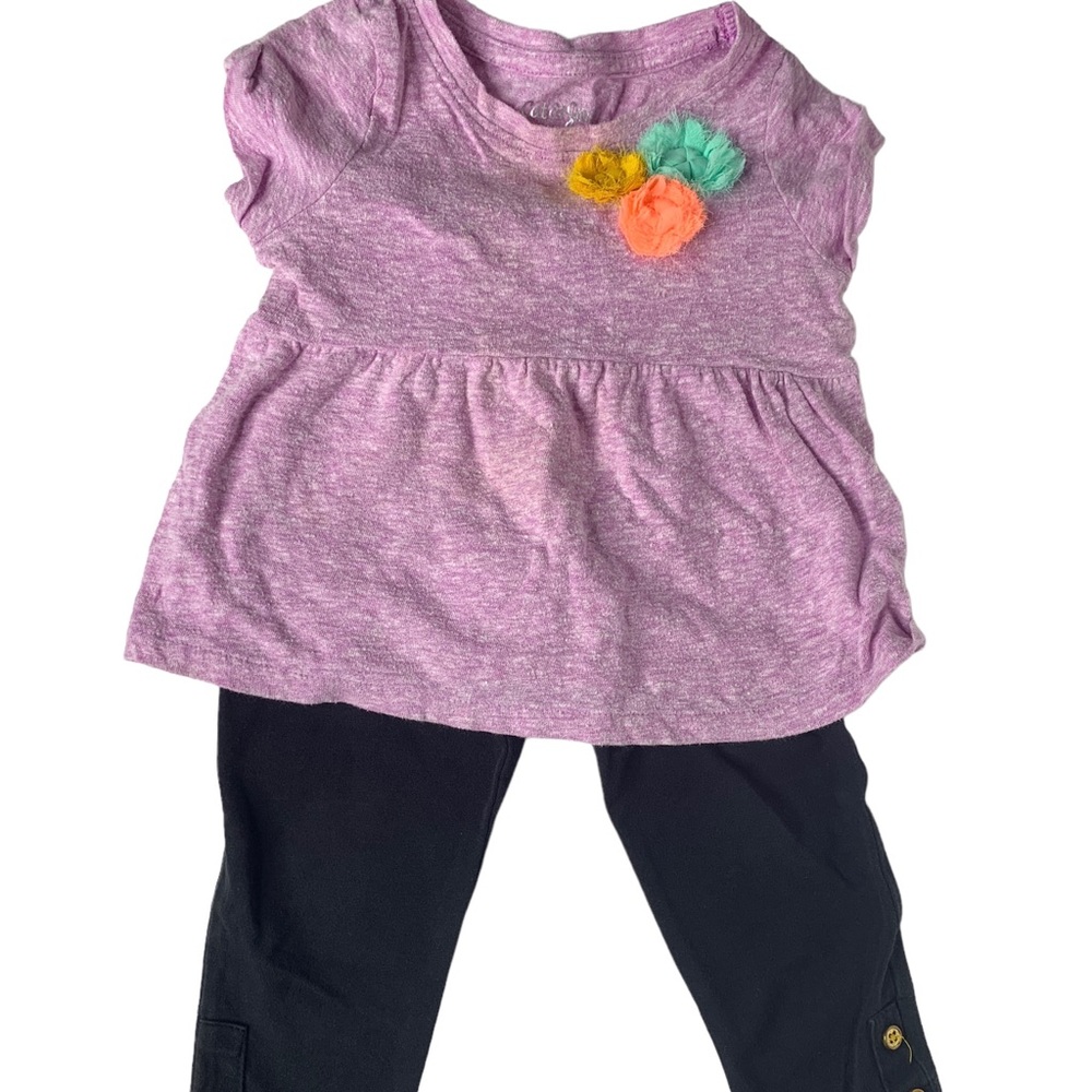 Girl Baby 2 piece bundle outfit size 18M